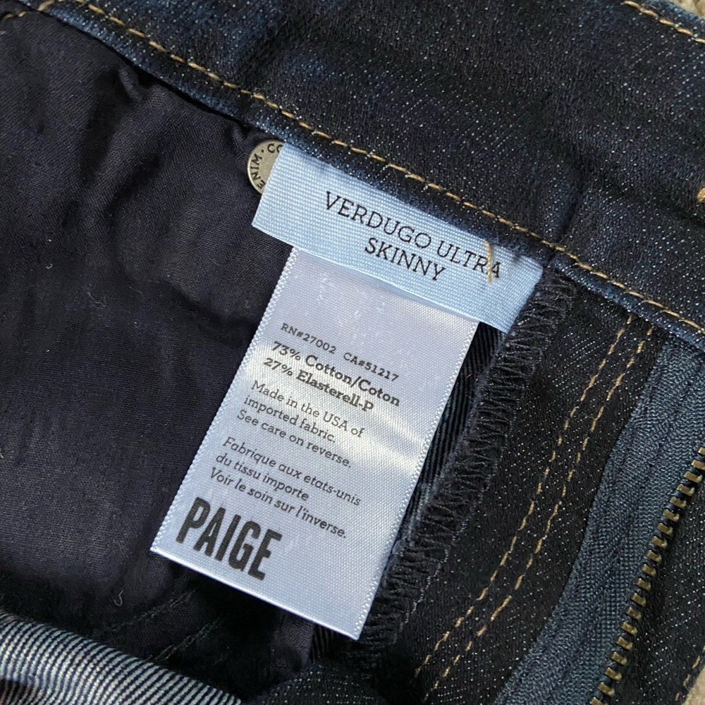 Paige Verdugo Ultra Skinny Maternity Jeans